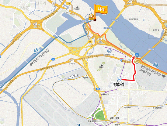 방화역(서울지하철(5호선)) 지도