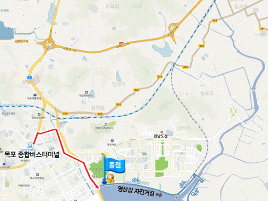 일로역(기차(호남선)) 지도