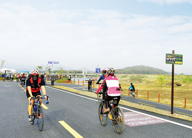 NamHanGang bikeRoad info image1