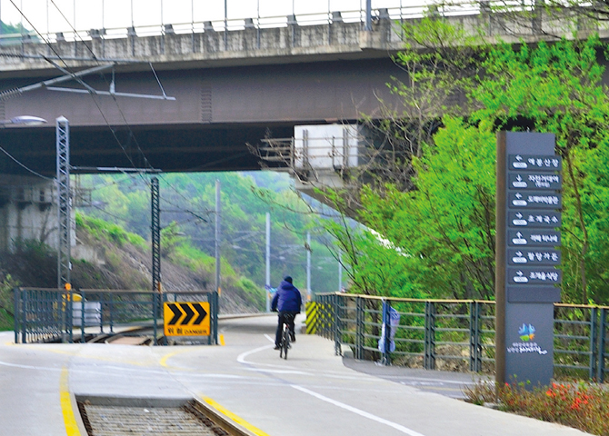 NAMHANGANG Bicycle Path guide image02