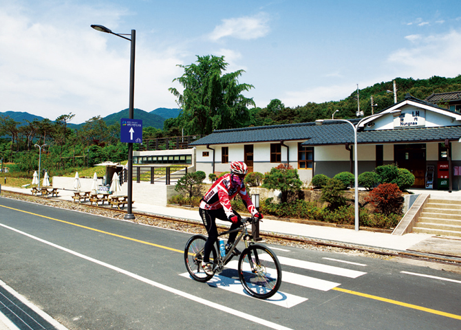 NAMHANGANG Bicycle Path guide image05