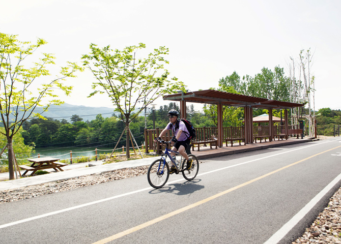 NAMHANGANG Bicycle Path guide image06